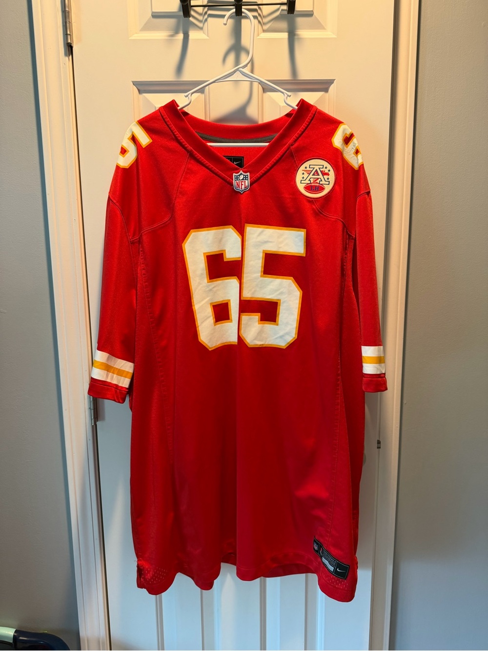 4XL Kansas City Chiefs Trey Smith Jersey